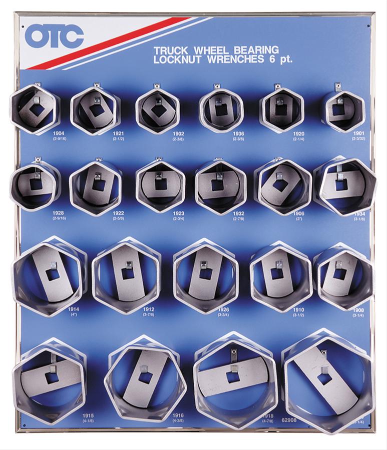 OTC Tools 9850 OTC Locknut Sockets