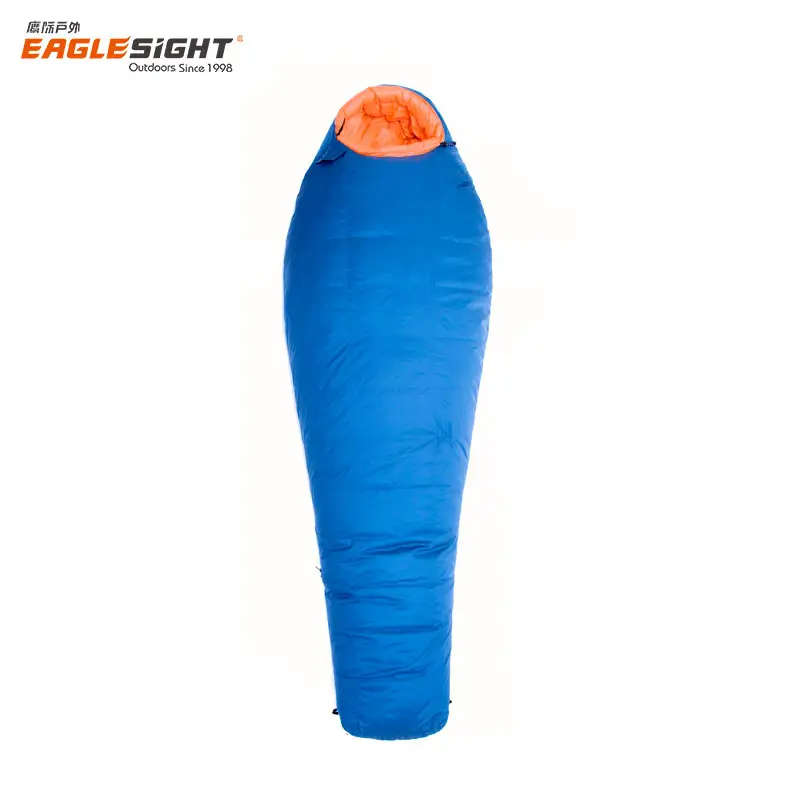 New High Cost Effective White Goose Down Winter Sleeping Bag Cold Weather Camping Sleeping Bag for Hiking Mountaineering