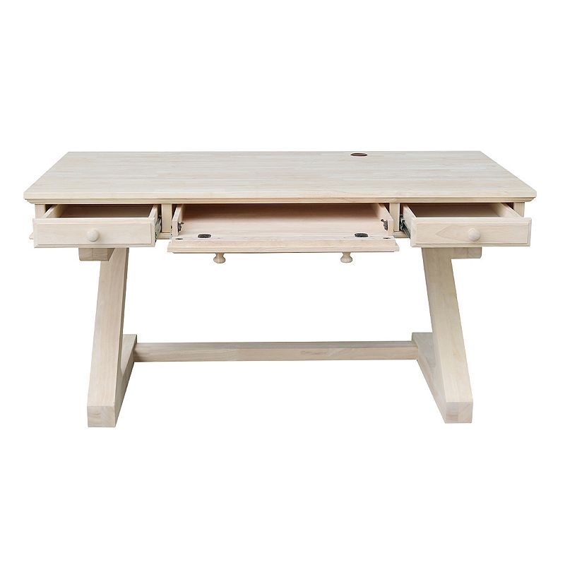 International Concepts White Zodiac Desk