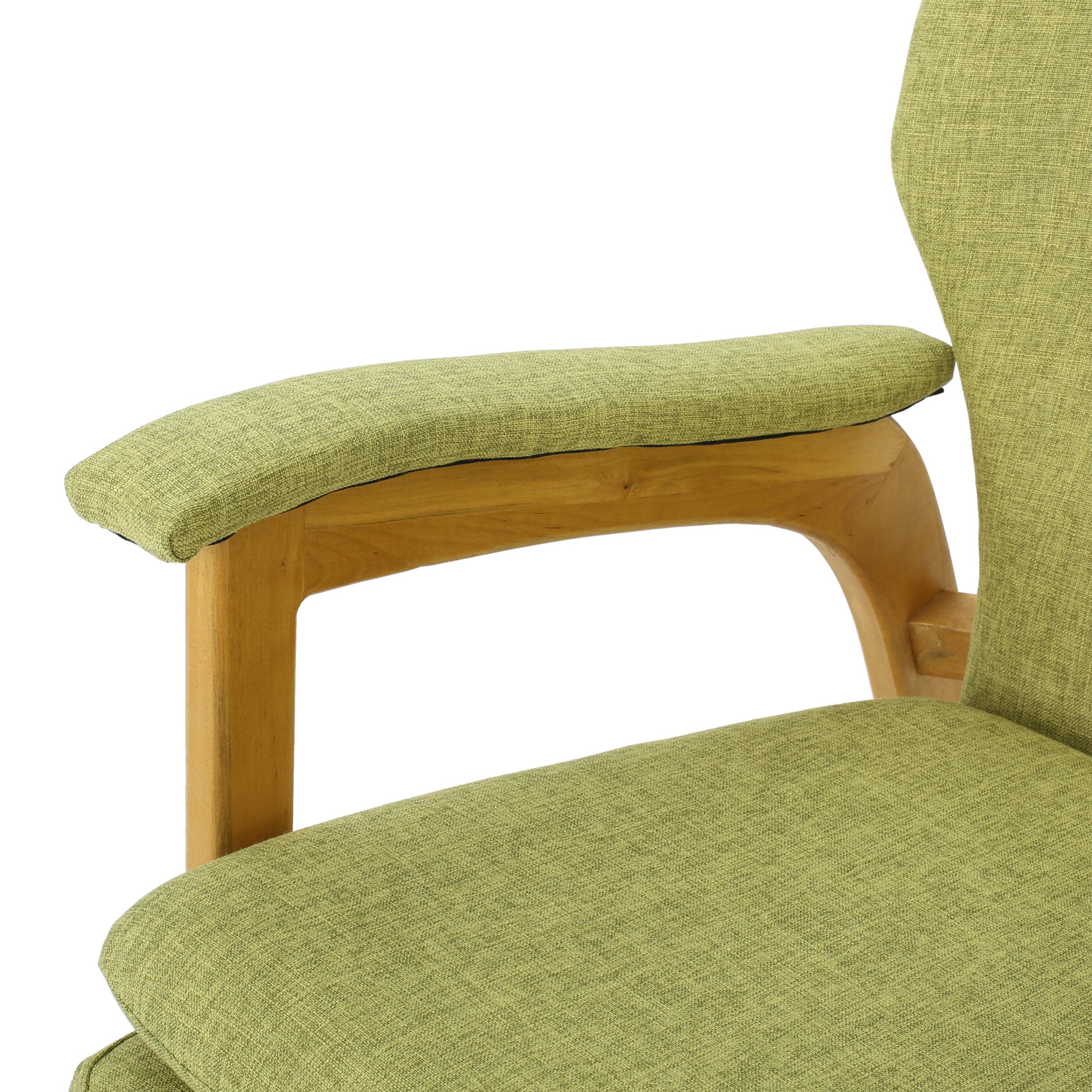 Whitman Mid Century Fabric Rocking Chair