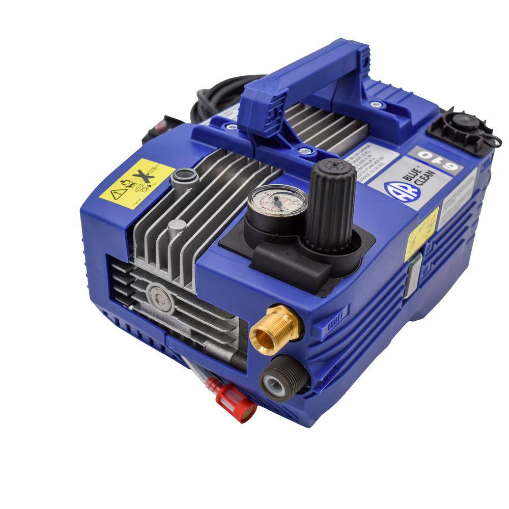 AR Blue Clean 1350PSI 19GPM Electric Pressure Washer with Motor Thermal Protector