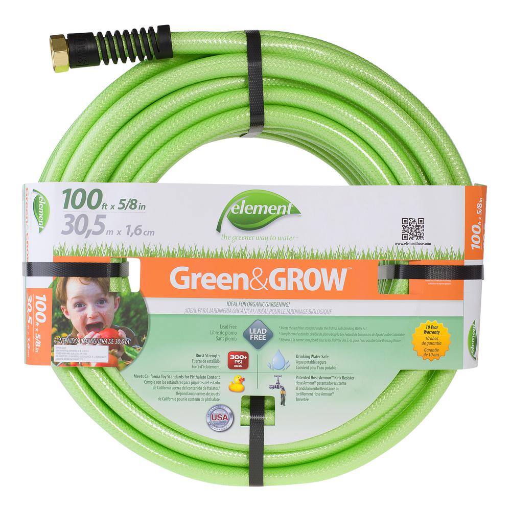 Element GreenGROW Hose 58 in. x 100 ft. Medium Duty CELGG58100