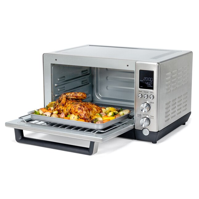 GE 6-Slice Stainless Steel Convection Toaster Oven (1500-Watt)