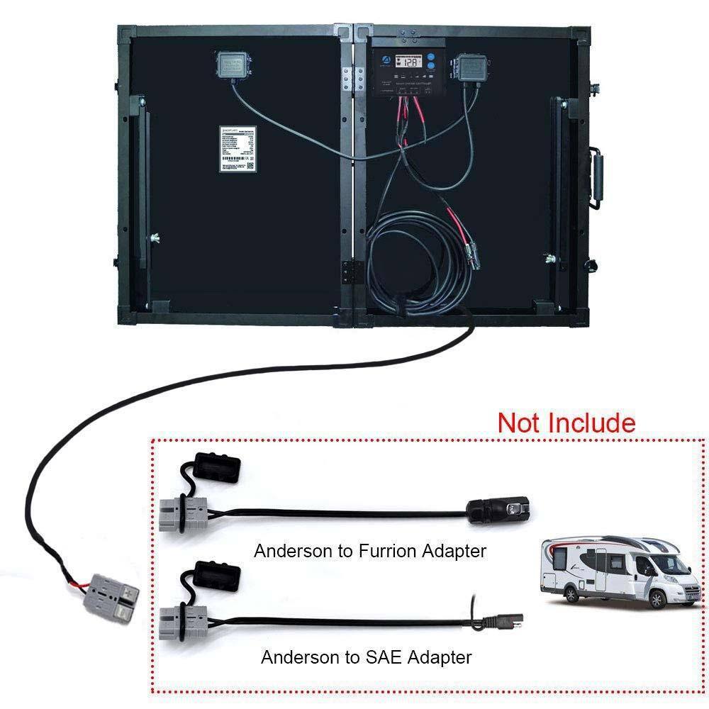 ACOPower 100-Watt Portable Briefcase OffGrid Solar Panel Kit with ProteusX 20-Amp Charge Controller HYPTK100WPX20A