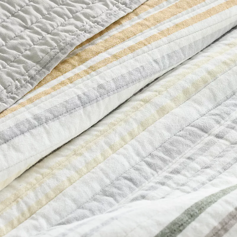 Sonoma Goods For Life? New Traditions Plymouth Yarn Dyed Stripe Quilt or Sham