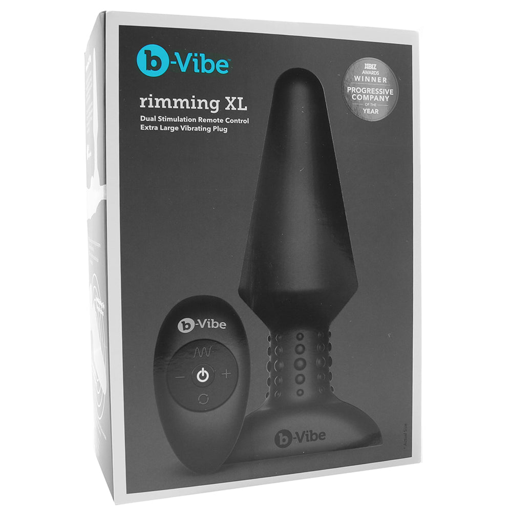 Rimming XL Remote Vibrating Plug