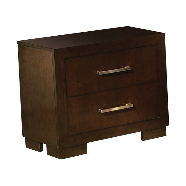 Ardino Cappuccino 2-piece Bedroom Set with Nightstand. - - 35068062