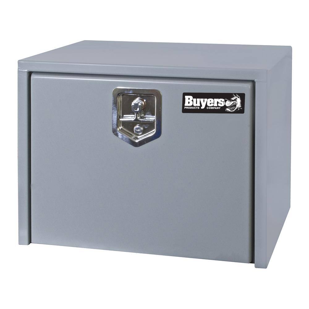 Buyers Products Company 18 in. x 18 in. x 24 in. Primed Steel Underbody Truck Tool Box 1702900