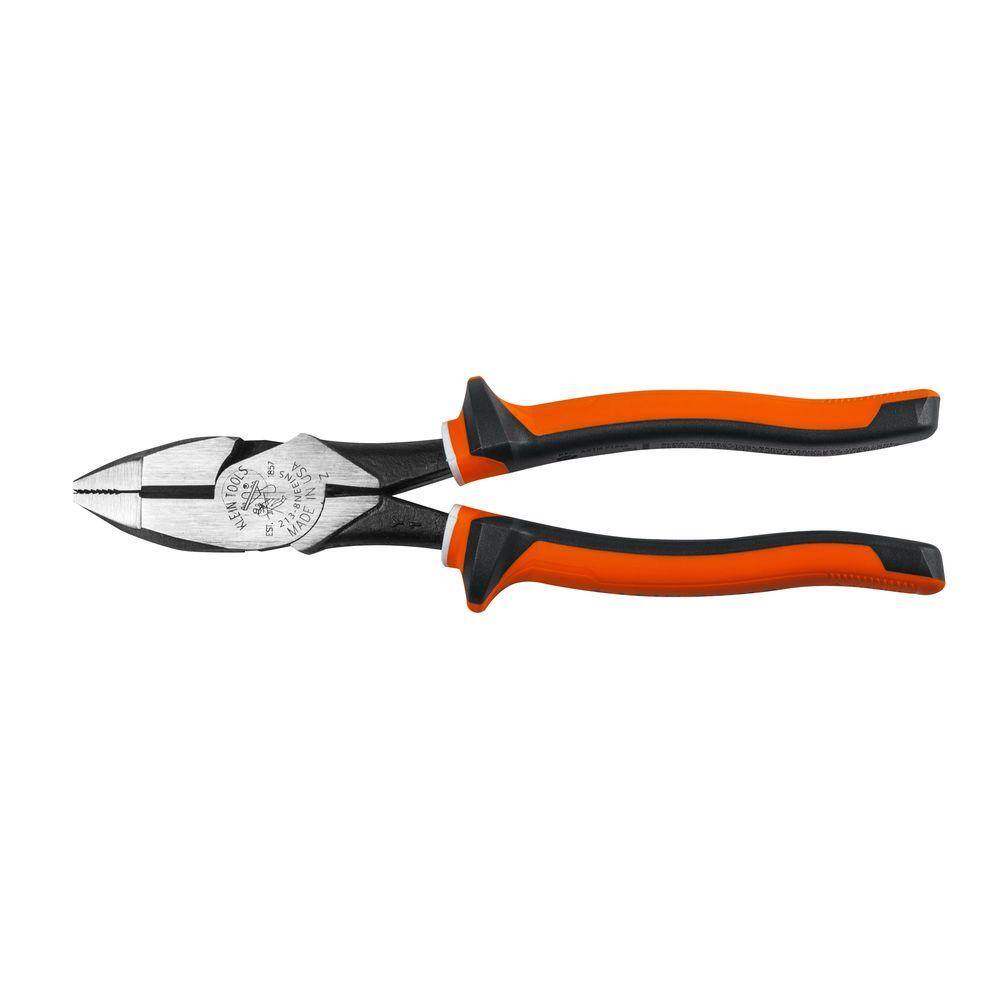 Klein Tools Insulated Pliers Slim Handle Side Cutters 8-Inch 2138NEEINS