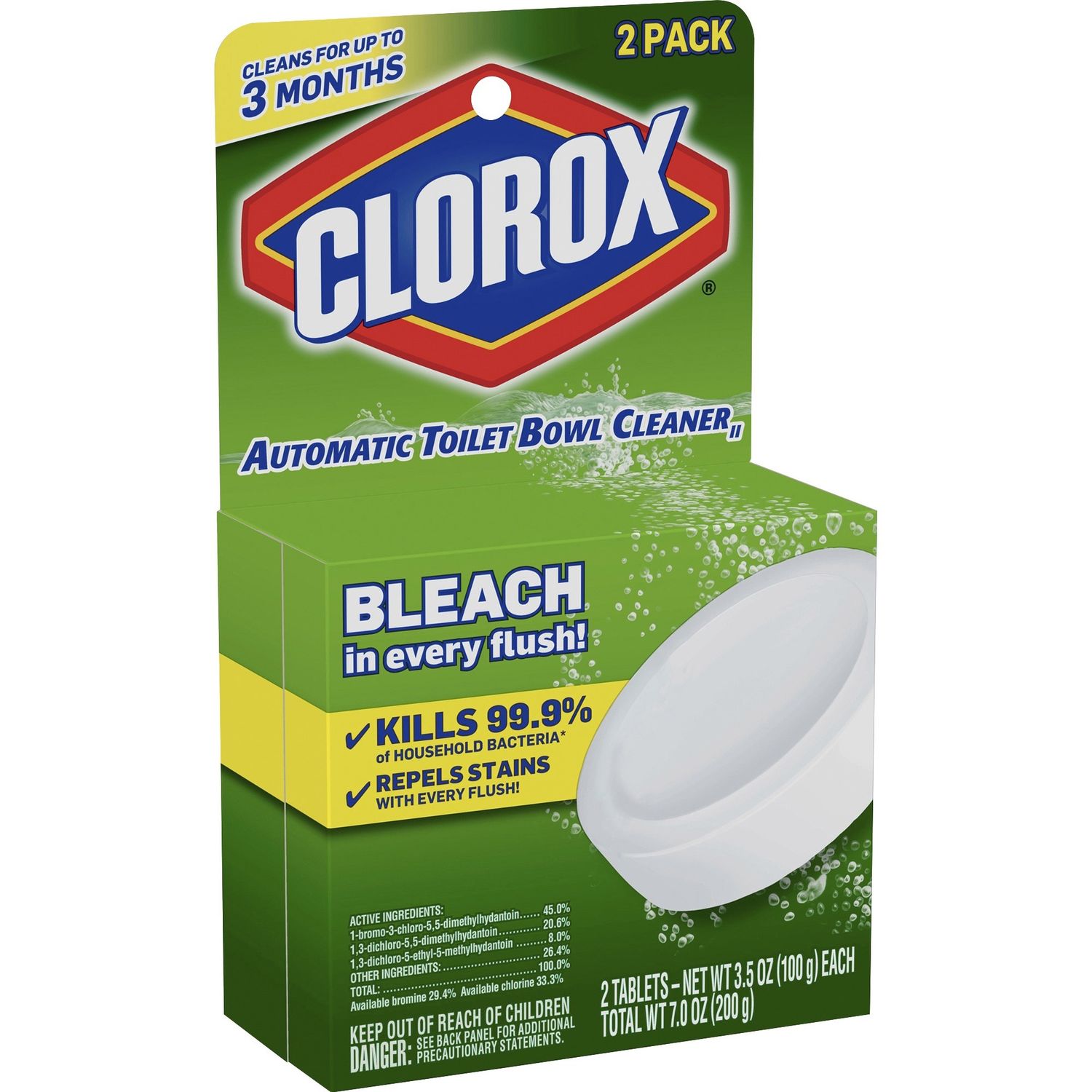 Ultra Clean Toilet Tablets Bleach by The Clorox Company CLO30024