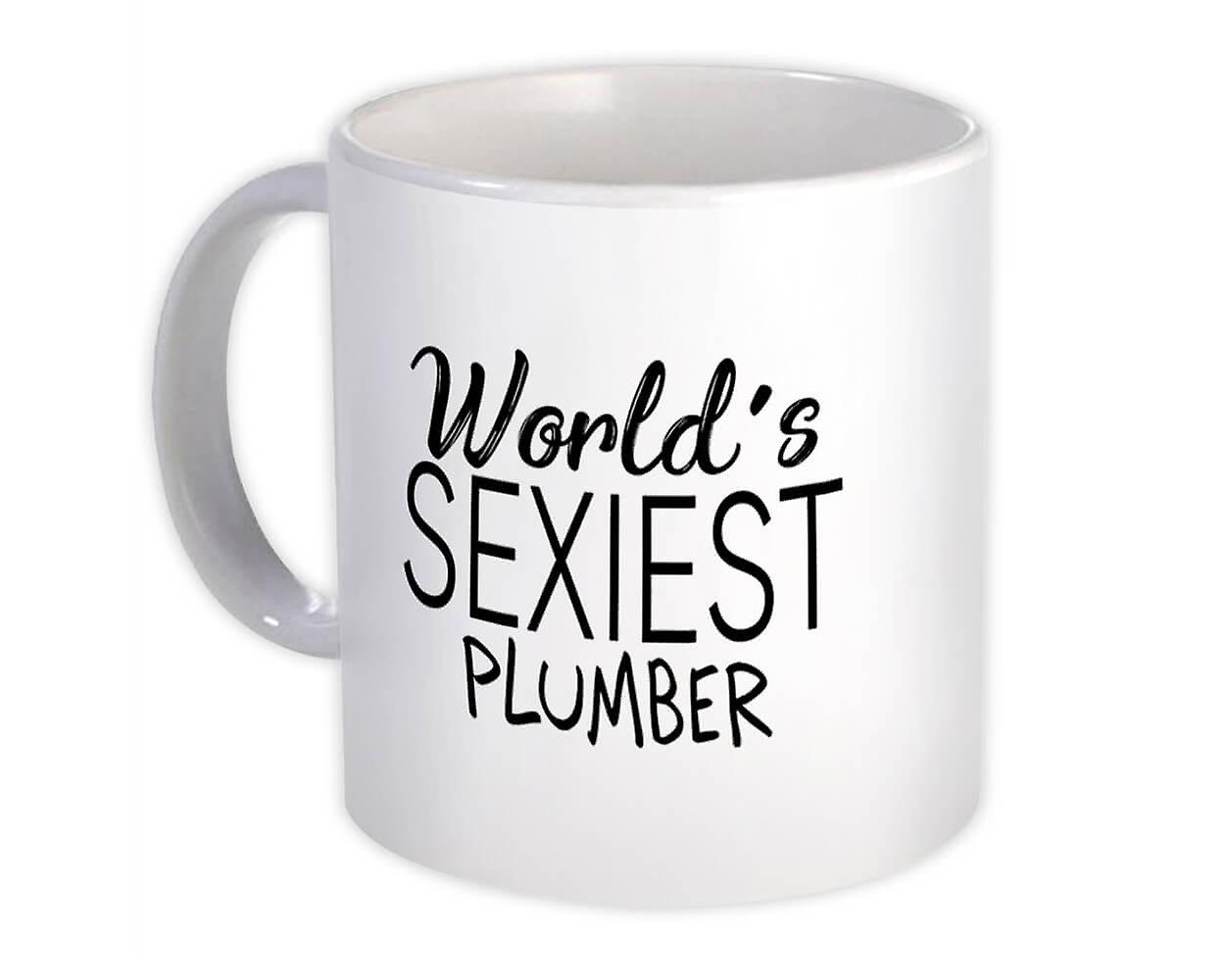 Gift Mug: Worlds Sexiest PLUMBER Profession