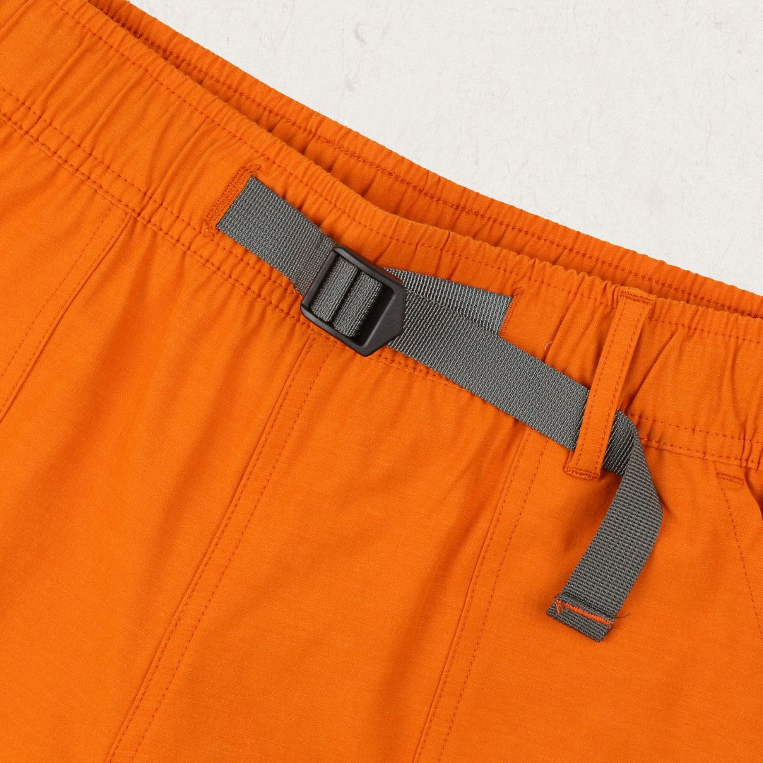 Del Sur Hemp All Purpose Shorts - Sunrise Orange