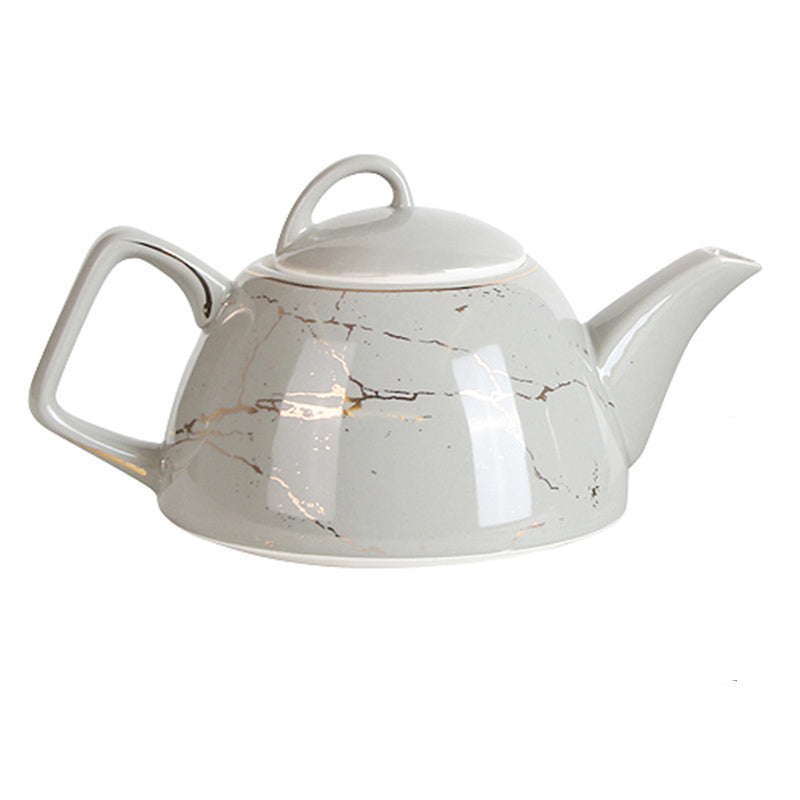 Grey &Golden Coffee/Tea  Pot Fa-D2059B