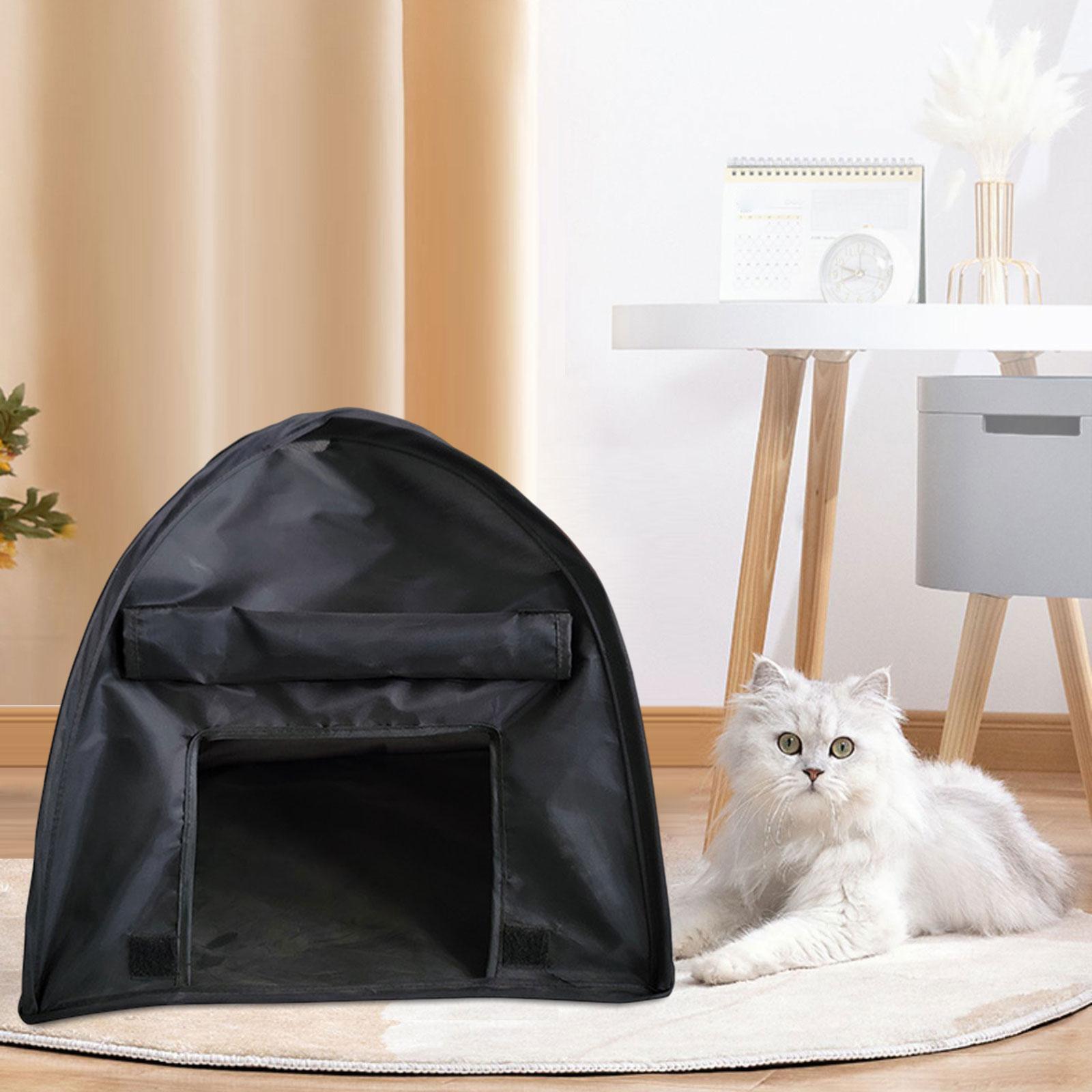 Portable Pet Playpen Dog House Lightweight Playground Cat Tent Cage Breathable Puppy Kennel for Small Animals Dogs Rabbits Car Travel