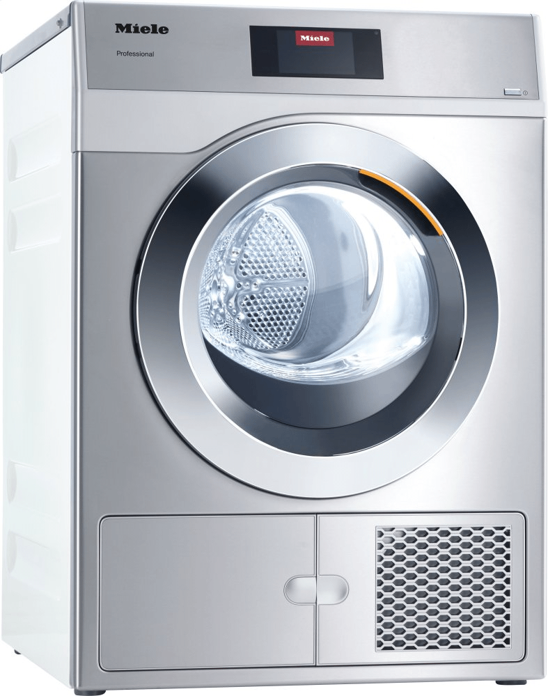 Miele PDR908HP STAINLESS STEEL   Professional Heat-Pump Dryer, Little Giants With Very Low Energy Consumption And Short Program Runtimes. Load Capacity 18 (8.0) Lb (Kg).