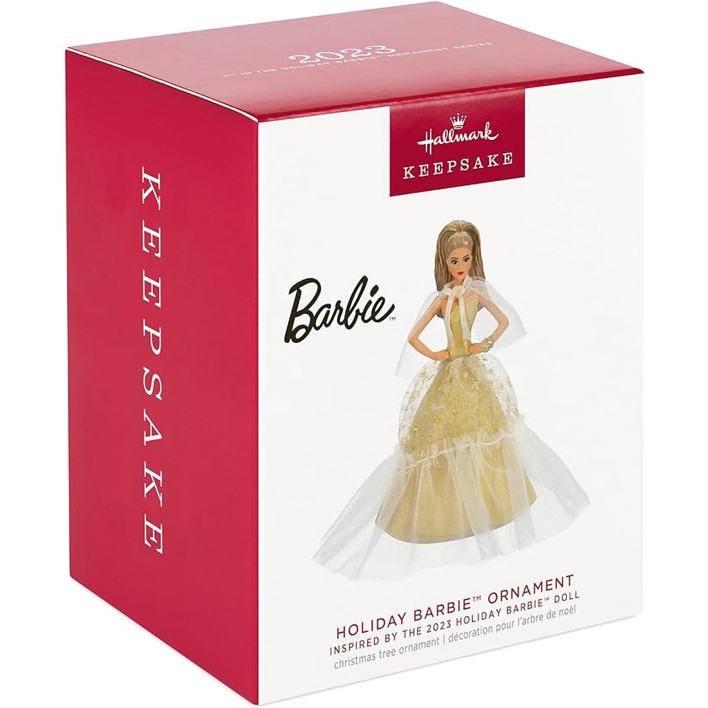 Hallmark  2023 Keepsake Ornament Latina Holiday Barbie