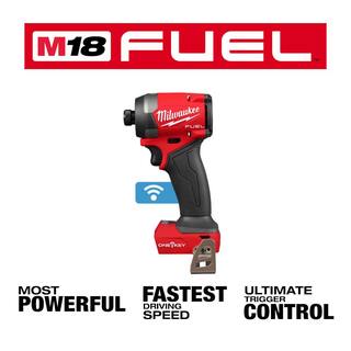 MW M18 FUEL ONE-KEY 18V Lithium-Ion Brushless Cordless 14 in. Hex Impact Driver (Tool-Only) 2957-20