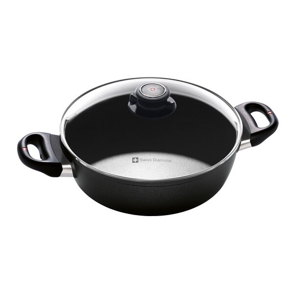 24cm 3L (9.5 Inch 3.2 Quart) XD Nonstick Induction Casserole Pan With Lid