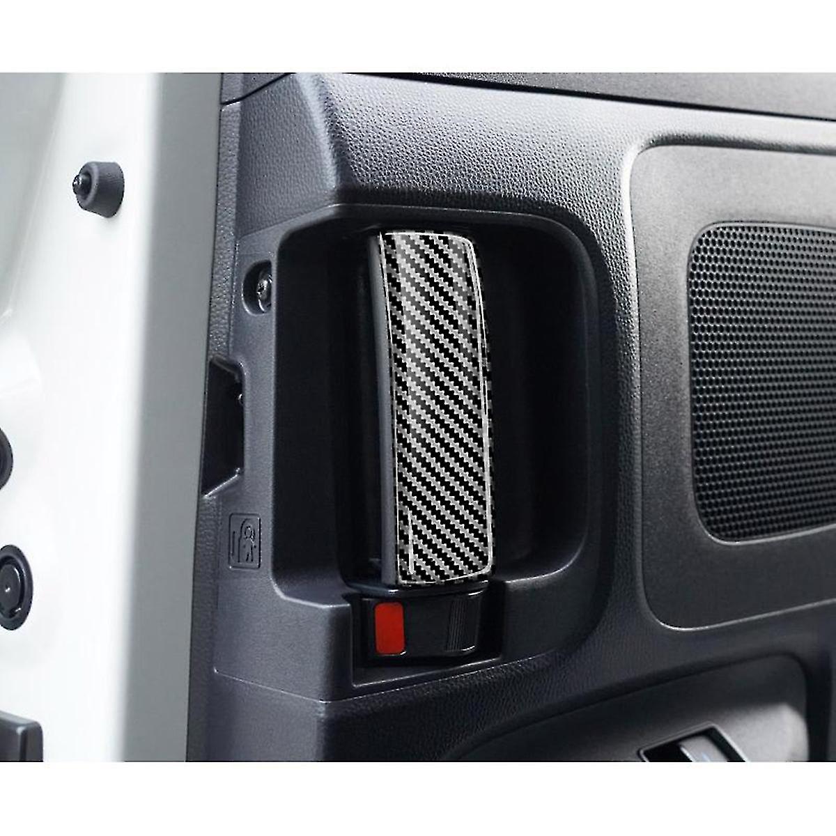 Rhd For Sienta 2022 2023 Car Interior Mouldings Middle Door Handle Panel Decoration Cover Black