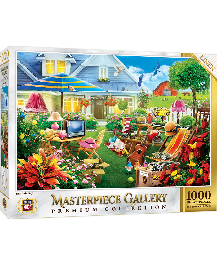 MasterPieces Puzzles MasterPiece Gallery - Yard Sale Day 1000 Piece Puzzle