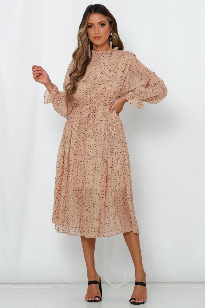 Love Of A Lifetime Midi Dress Blush