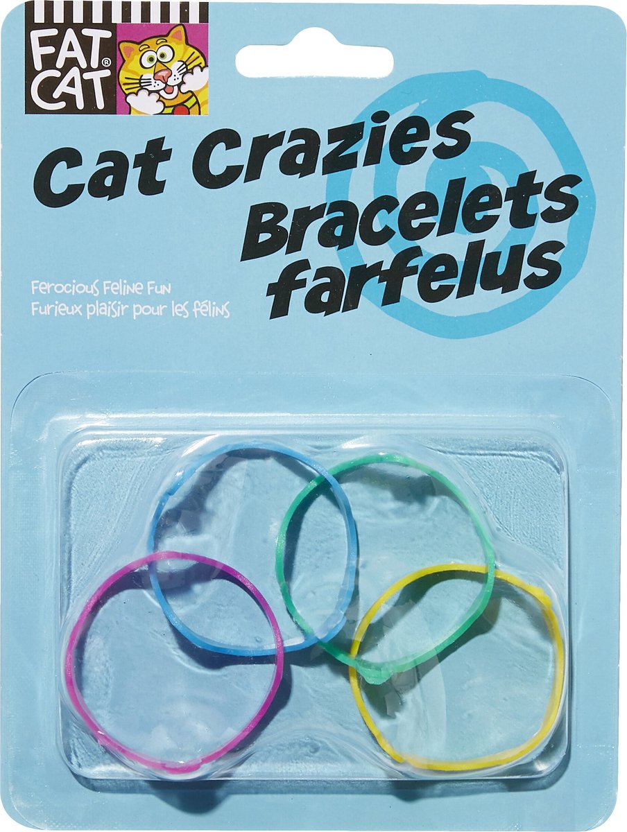 Fat Cat Crazies Playrings Cat Toy