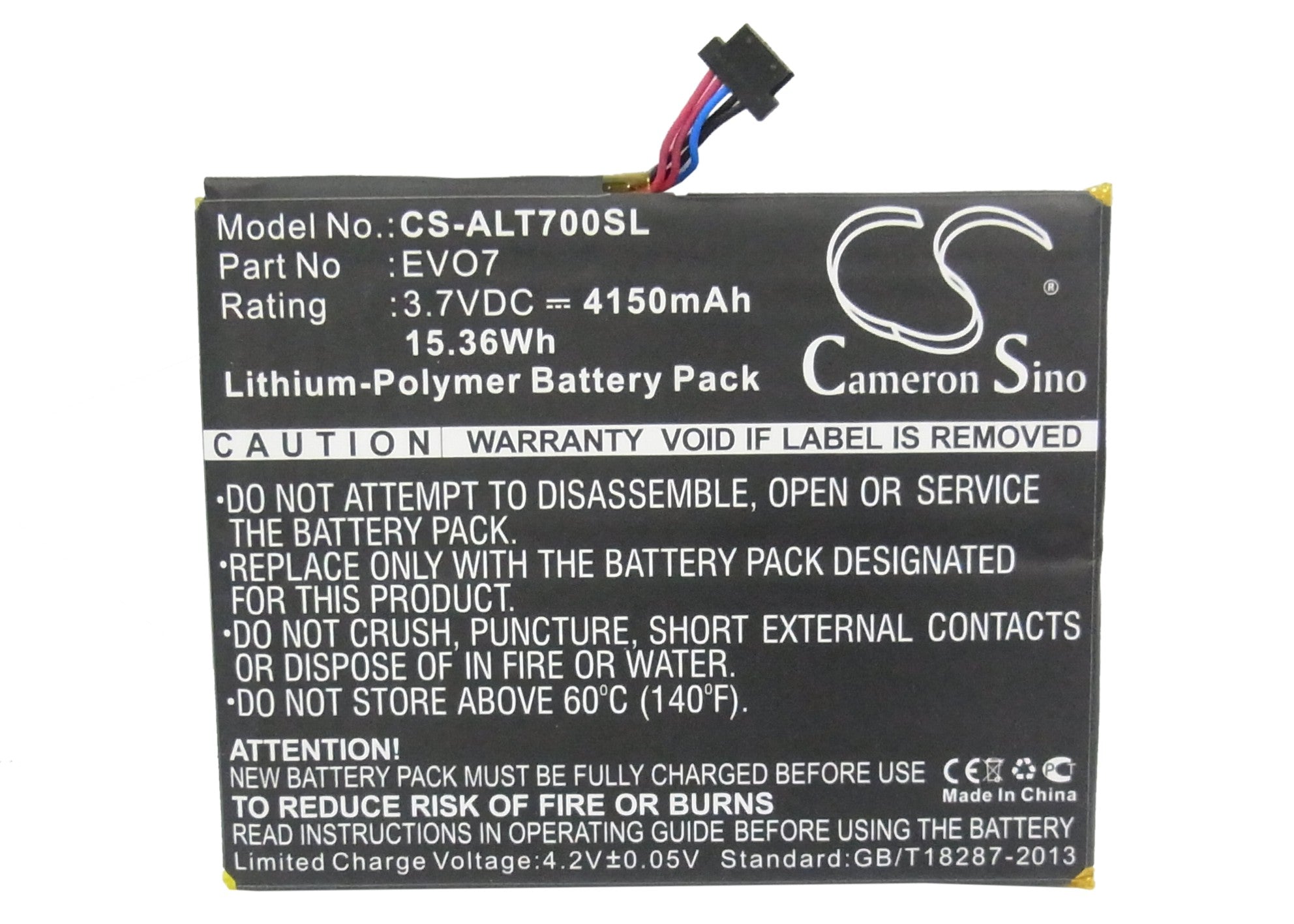 Alcatel One Touch EVO 7 OTT70 T702AALDE1 Replacement Battery BatteryClerkcom Tablet