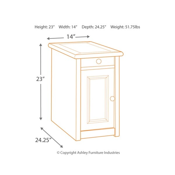 Bolanburg Casual Chair Side End Table Two-tone