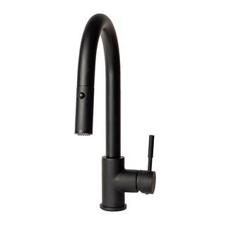 ZLINE Kitchen and Bath ZLINE Arthur Kitchen Faucet in Matte Black (ATH-KF-MB) ATH-KF-MB