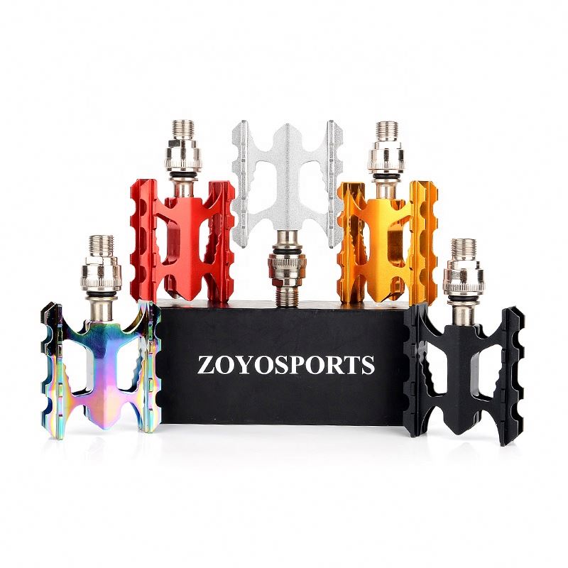 Sealed Bearing Pedals With High Quality Aluminum alloy DU Quick Release Bicycle Pedal Light Weight Bike Parts