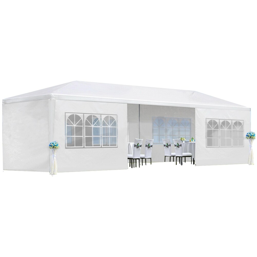 10x30 ft Wedding Party Canopy Tent with Removable Walls