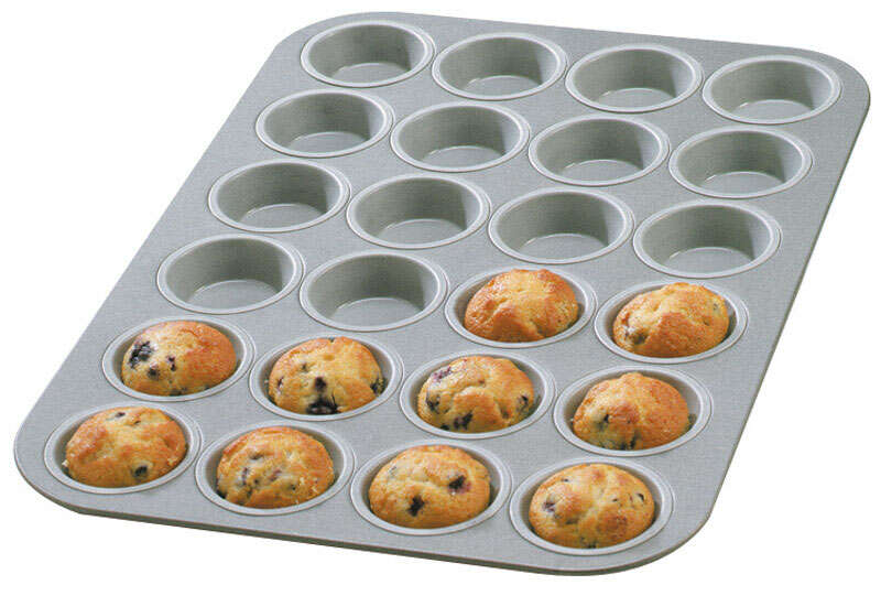 Chicago Metallic 11 in. W X 15.75 in. L Mini Muffin Pan Silver