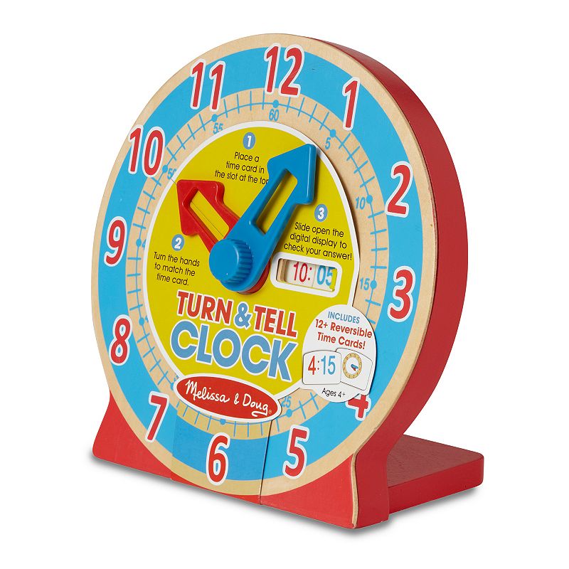 Melissa and Doug Turn and Tell Clock