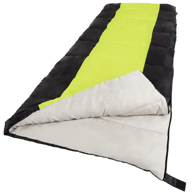 Leisure Sports 2 season Lightweight Sleeping Bag Neon Green