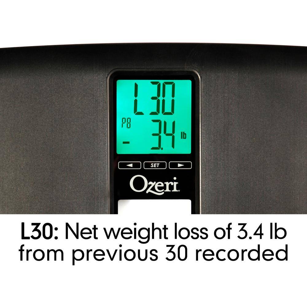 Ozeri WeightMaster II 440 lbs. Digital Bath Scale with BMI and Weight Change Detection ZB20