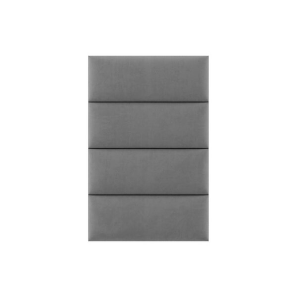 Vant Upholstered Headboards- Charcoal Grey - 30 Inch - Set of 4 panels - - 12246088