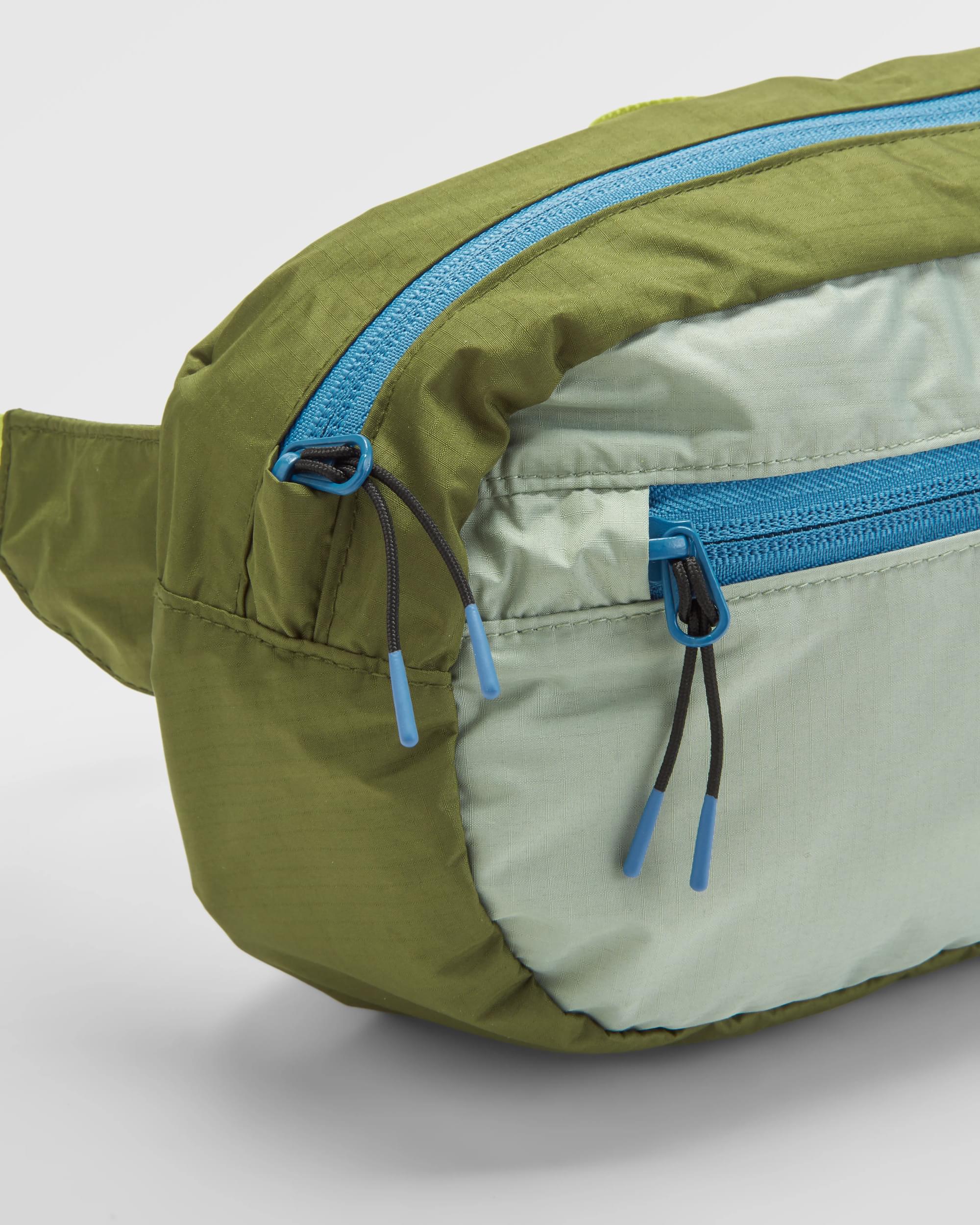 Trail Light Recycled Hip Pack - Khaki