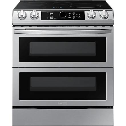  30-inch Slide-in Electric Induction Range with WI-FI Connect NE63T8951SS/AC