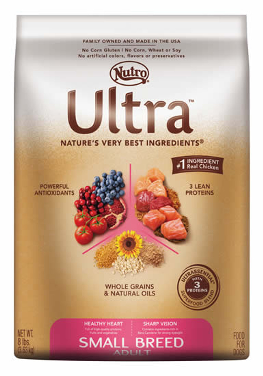 Nutro Ultra Small Breed Dog Food， 8 Lb.