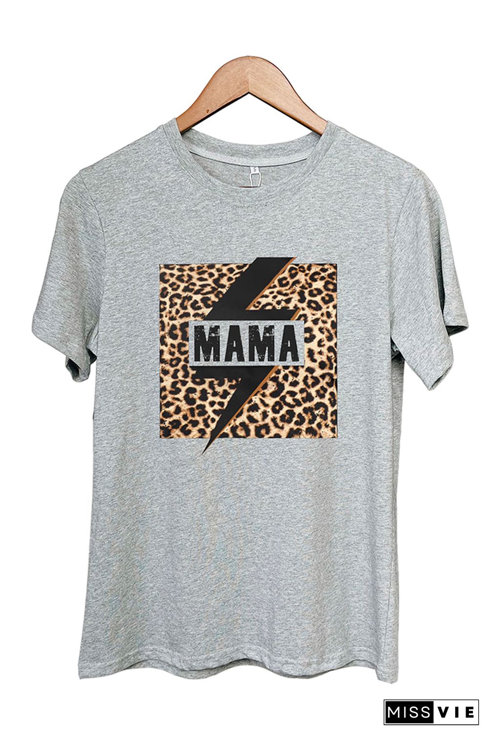 MAMA lightning Short Sleeve Graphic Tee Wholesale