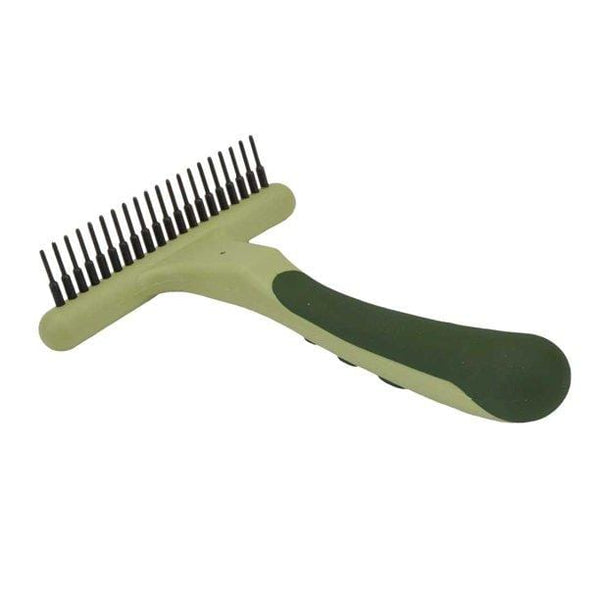 Safari Single Row Undercoat Rake Grooming Tool M/L for Dogs