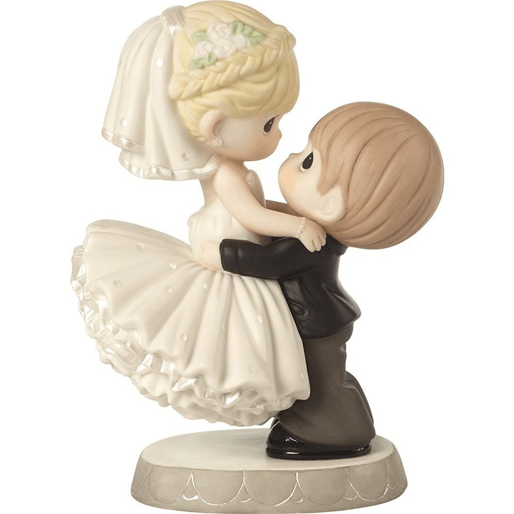 Precious Moments  Best Day Ever, Wedding Cake Topper Bisque Porcelain Figurine