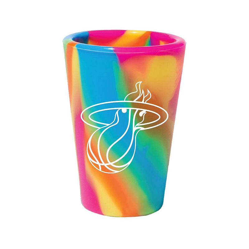 WinCraft Miami Heat 1.5oz. Hippie Hop Silicone Shot Glass