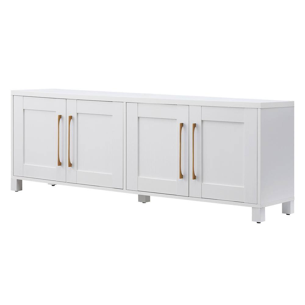 MeyerCross Chabot 68 in. White TV Stand Fits TV's up to 75 in. TV1136