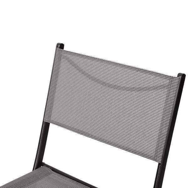 4 Pack Commercial Outdoor Flex Comfort Folding Chair with Metal Frame