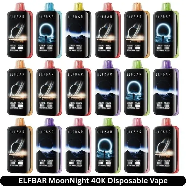 ⚡Elf Bar Moon Night 40000 – Ultra Long-Lasting Rechargeable Vape