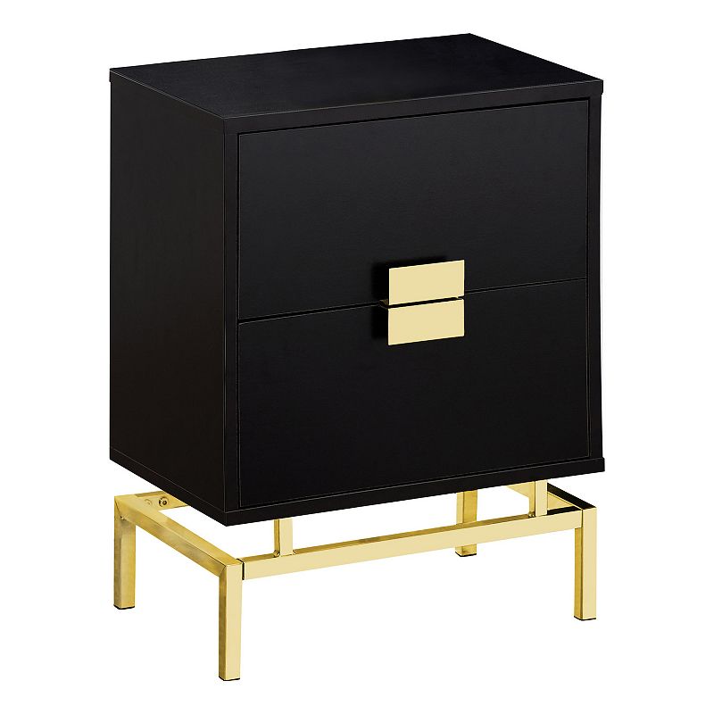 Monarch Contemporary Nightstand Table