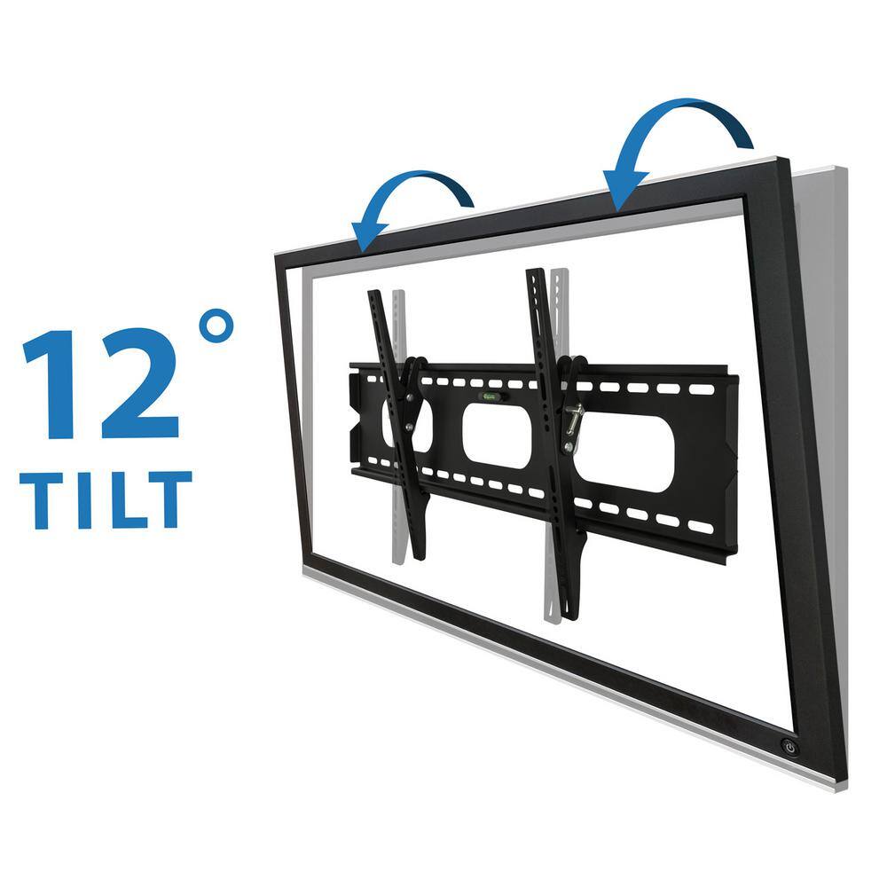 mount-it! Heavy-Duty Wide Screen Tilt Wall Mount for 42 in. to 90 in. Screen Size MI-318L