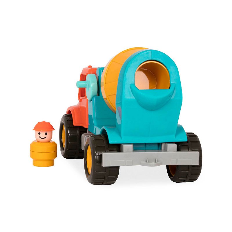 Battat Cement Mixer Vehicle and Figure