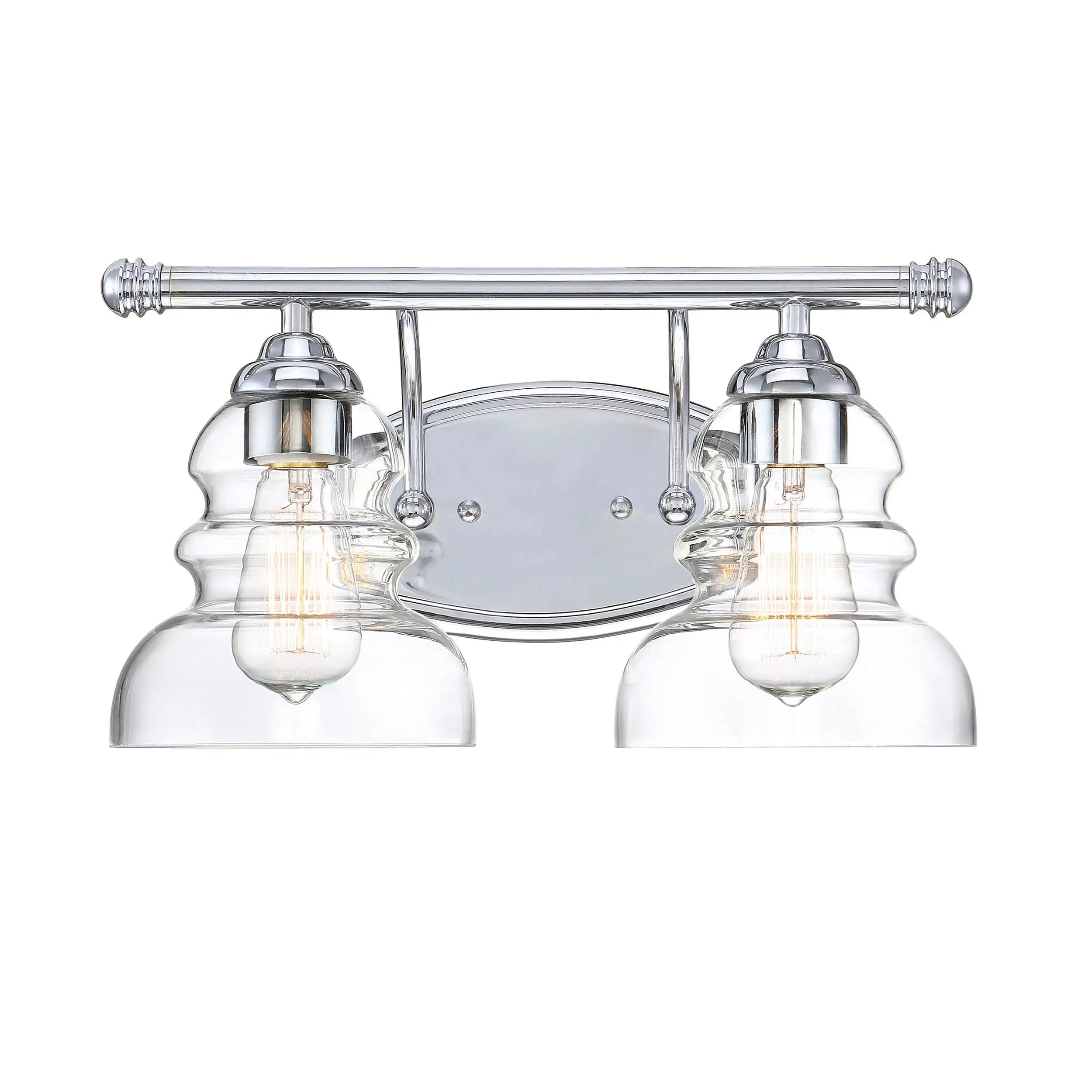 Millennium Lighting Brighton 2 Light Bathroom Vanity Fixture in Multiple Finishes